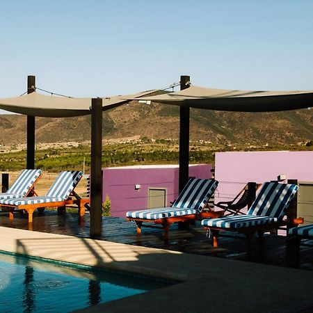 Flor de Cera Villa Valle de Guadalupe Exterior foto