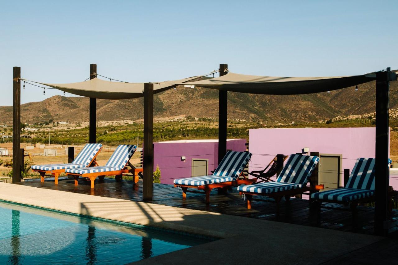 Flor de Cera Villa Valle de Guadalupe Exterior foto